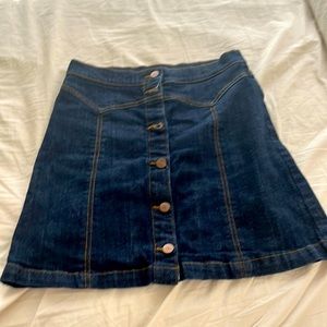 Jean skirt